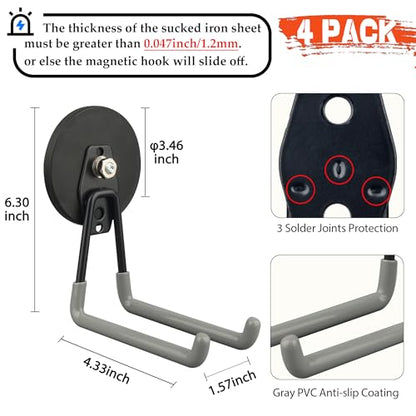Magnetic Hooks (4 Count)