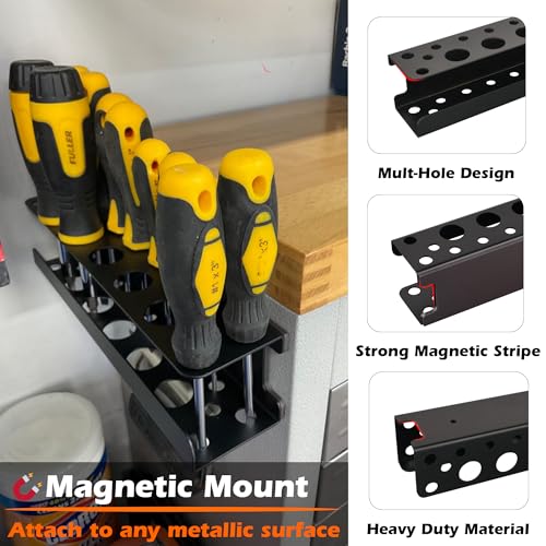 Magnetic Screwdriver Holder Rack