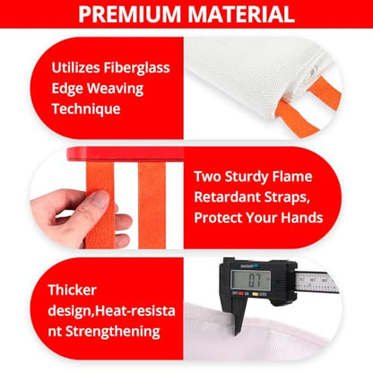Emergency Fire Blanket for Home (2 Count)