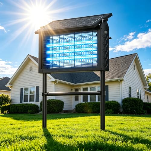 Solar Bug Zapper Outdoor 22 in