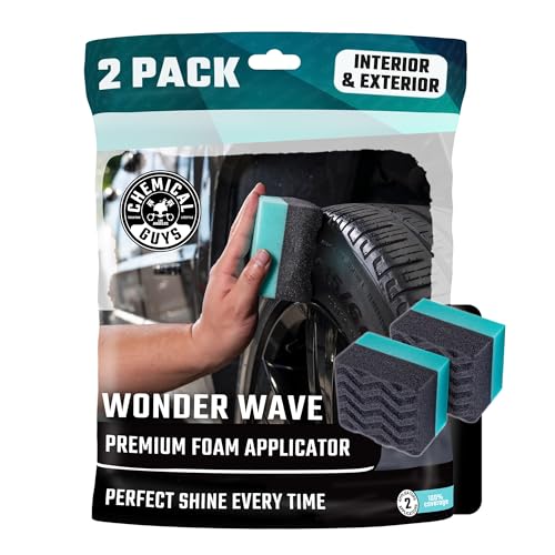 Wonder Wave Durafoam Tire Shine Applicator Foam Pads (2 Count)