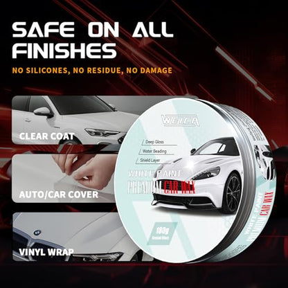 Car Wax for Light & Metallic Cars (6.34 Ounce)
