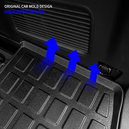 Trunk Mat with Backrest Mat for 2020
