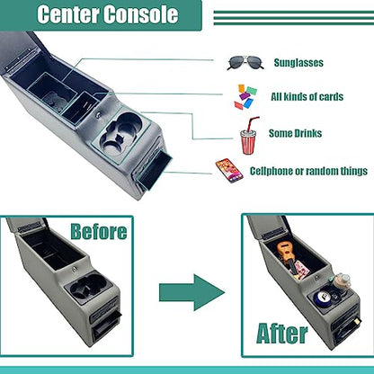 31515 Deluxe Locking Center Console for Jeep CJ