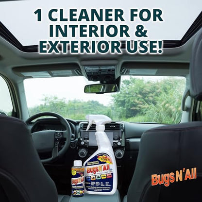 Bugs N’ All Multipurpose Car Cleaner & Degreaser (4 Fl Oz)