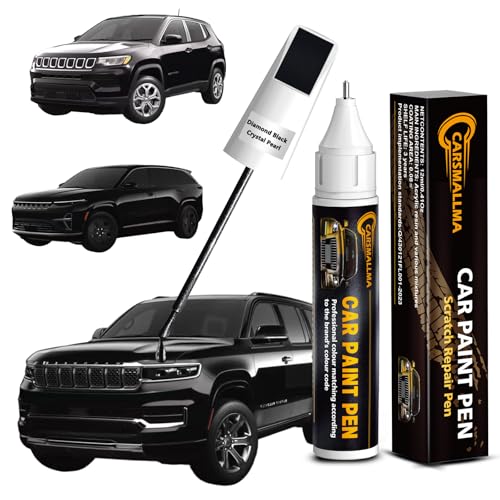 Touch Up Paint for Jeep Diamond Black Crystal Pearl