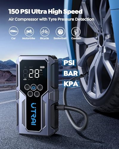 Jump Starter with Air Compressor