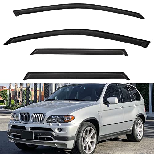 4pcs Window Visors Rain Guards for 2000