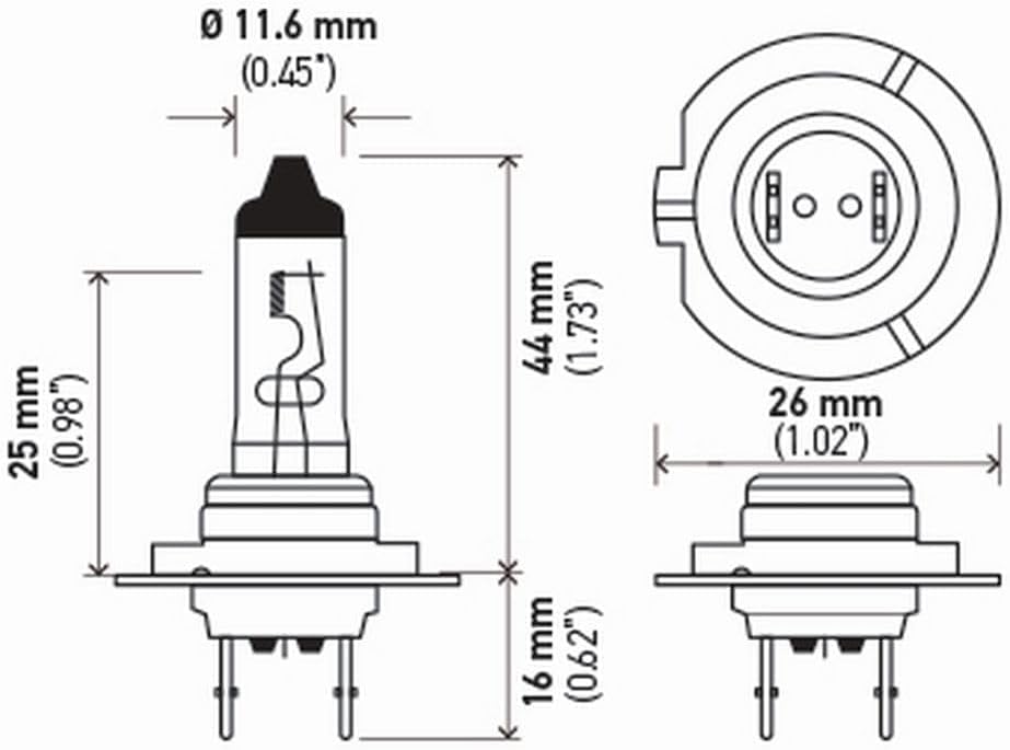 H4/9003/HB2 Light Bulbs, 120,000LM 18X Ultra Brightness, Pack of 2