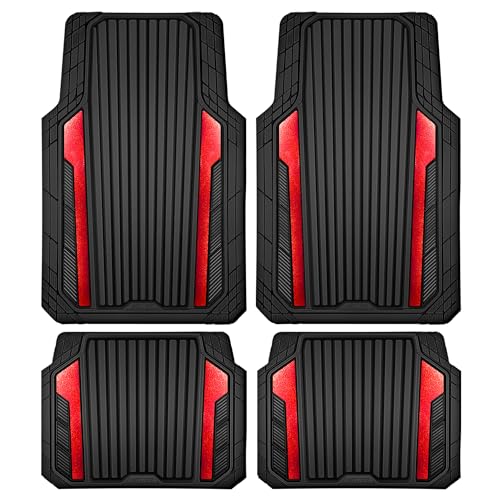 Heavy Duty Rubber Car Mats Metallic