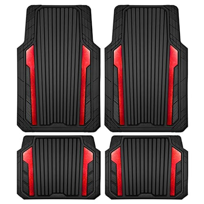 Heavy Duty Rubber Car Mats Metallic