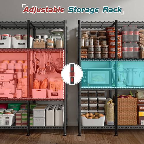 78.4''W Storage Shelves