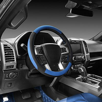 Car Steering Wheel Cover for F150 Tundra Range Rover 15.5"