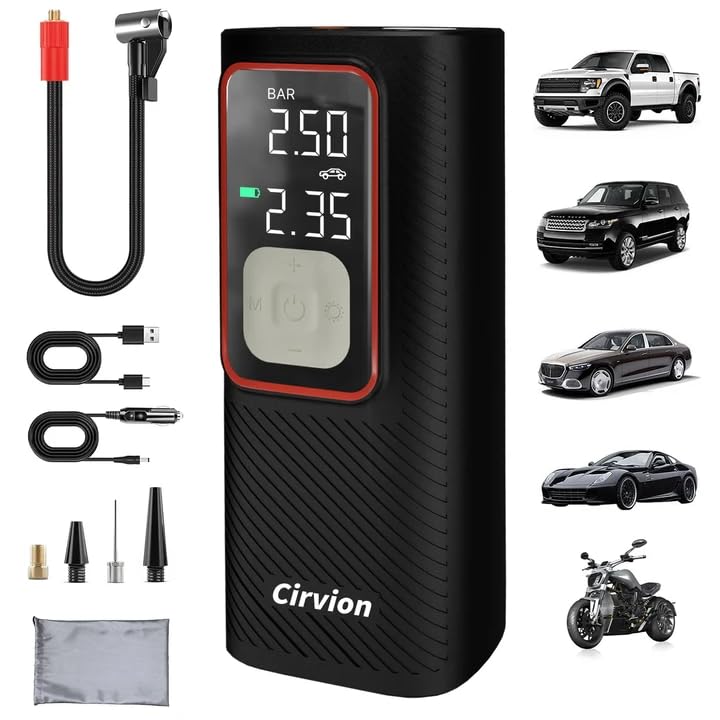 Tire Inflator Portable Air Compressor