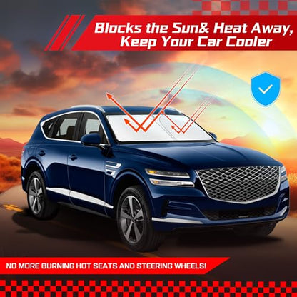 Windshield Sun Shade for Genesis GV80 2021