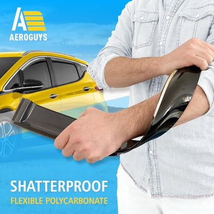 Extra Durable Window Deflectors in (4 Count)