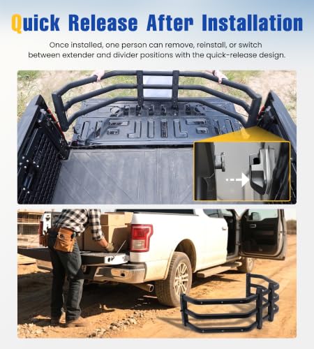 46" 54" Adjustable Truck Bed Extender