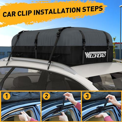 Rooftop Cargo Bag 25 Cu Ft Waterproof 600D Ultra Anti