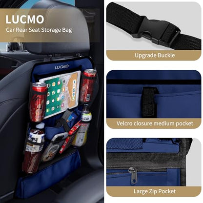 Car Backseat Organizer with Touch Screen Tablet Holder (22.9281 Ounce)