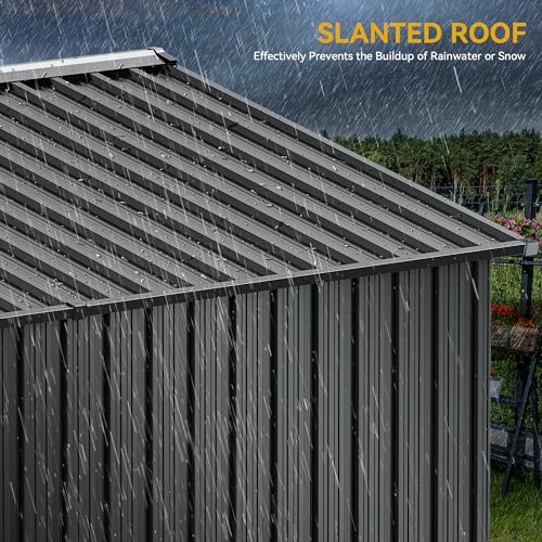10x8ft Outdoor Storage Shed