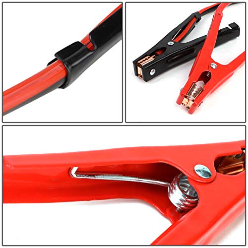 Heavy Duty 20 Feet 4 Gauge Booster Cable Power Jumper 500 AMP Emergency Battery Start Car