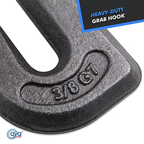 Weld on Grab Chain Hook 3 (6 Count)