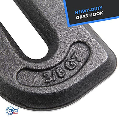 Weld on Grab Chain Hook 3 (6 Count)