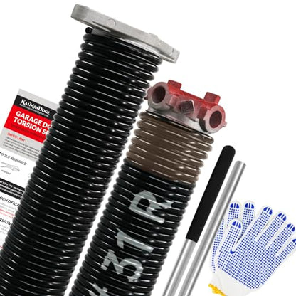 Pair of 1.75" Garage Door Torsion Springs Set with Non