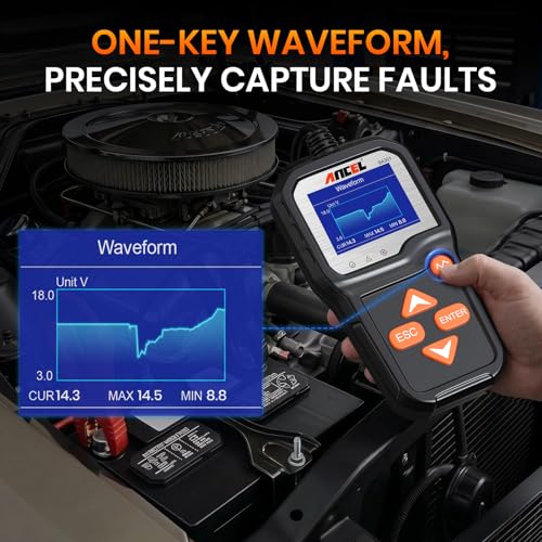 BA301 6V 12V Car Battery Tester