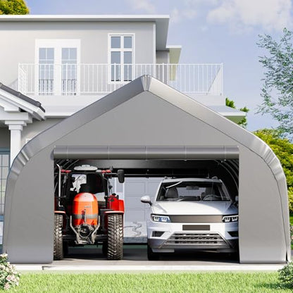 20x30 FT Reinforced Heavy Duty Carport
