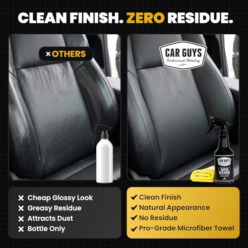 CAR GUYS Interior Car Cleaner for Tough Stains (18 Fl Oz)