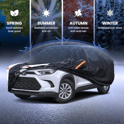 Multi Layer Car Cover Custom Fit for Toyota Grand Highlander