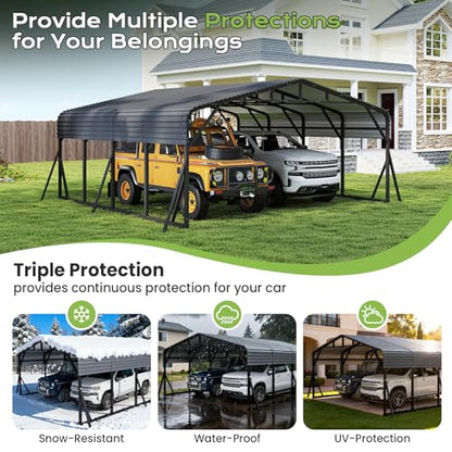 20x20FT Metal Carport