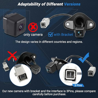 86267AJ10A Backup Camera Compatible with Subaru Legacy Outback 2010