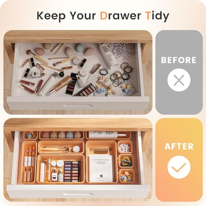 5 Size】Tool Box Organizer Tray Divider Set (46 Count)