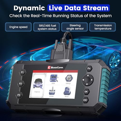 2026 BOSSCOMM IFIX435 OBD2 Scanner & Code Reader