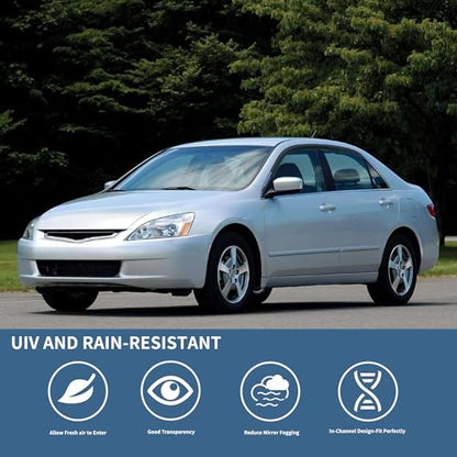 4PCS Rain Guards Window Visors Fit for 2003
