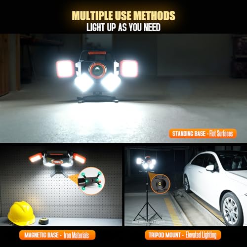 5000LM Rechargeable Work Light