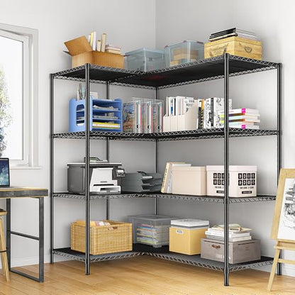 52.4W Wire Shelving Rack (2 Count)