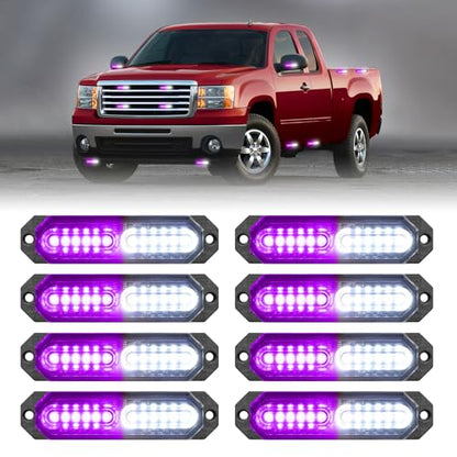 1200T Emergency Strobe Grille Lights (8 Count)