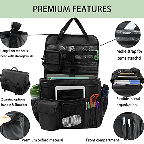 Car Front Seat Organizer for Law Enforcement