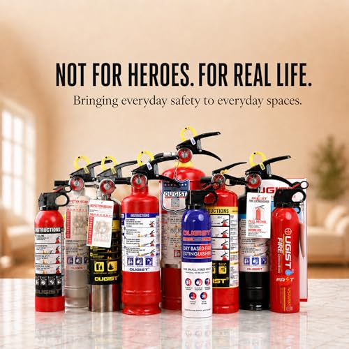 ABC Dry Chemical Fire Extinguisher (80 Ounce)