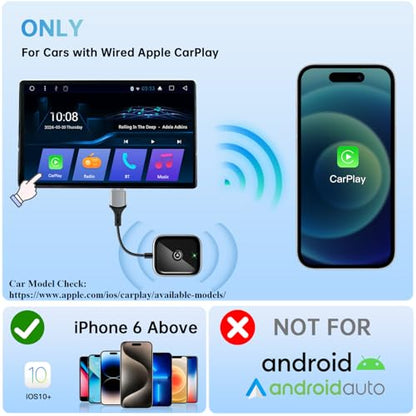 Wireless CarPlay Adapter for Apple CarPlay