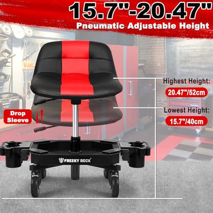 Rolling Stool with Wheels