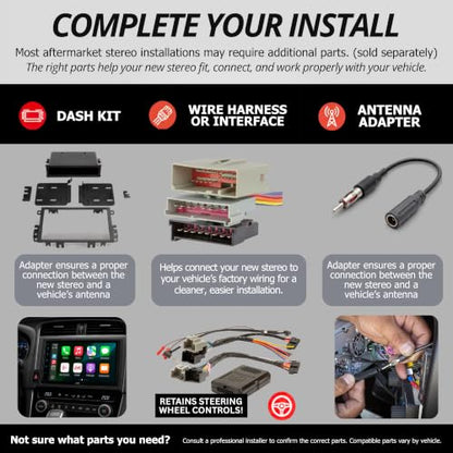 KW SX88BT Bluetooth Double DIN Car Stereo