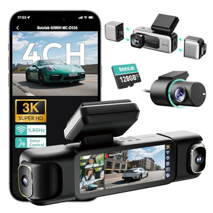 4 Channel 360° Dash Cam