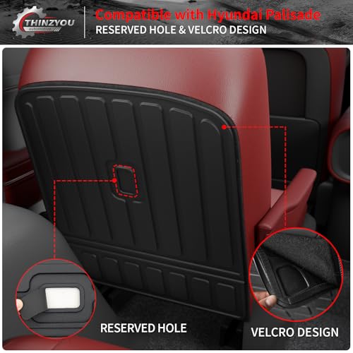 2nd Row Kick Mats for 2026 Hyundai Palisade 7 Seats