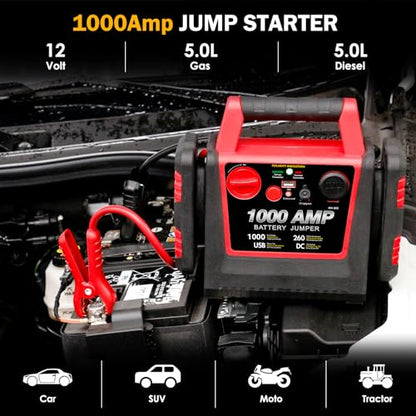 Car Battery Jump Starter