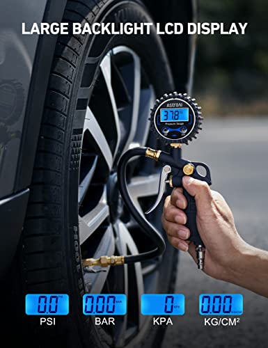 Digital Tire Pressure Gauge with Inflator 3 (2 Count)