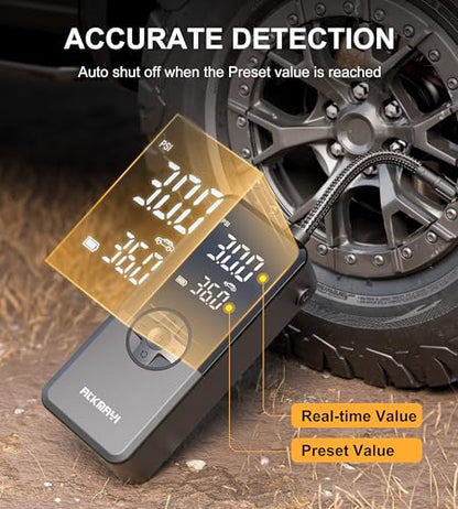 Tire Inflator Portable Air Compressor